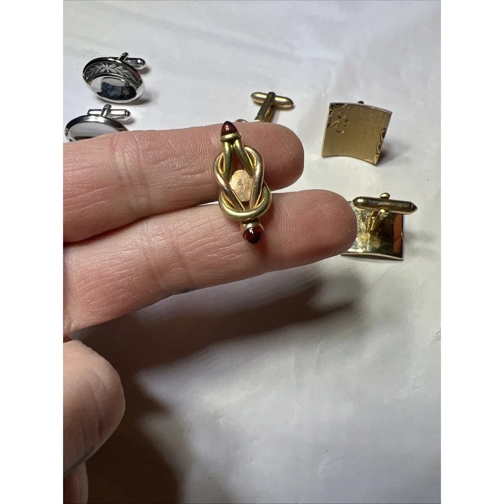 Vintage Cuff Links Lot Of 5